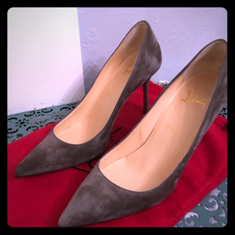 Christian Louboutin Decoltish 85 Veau Velours